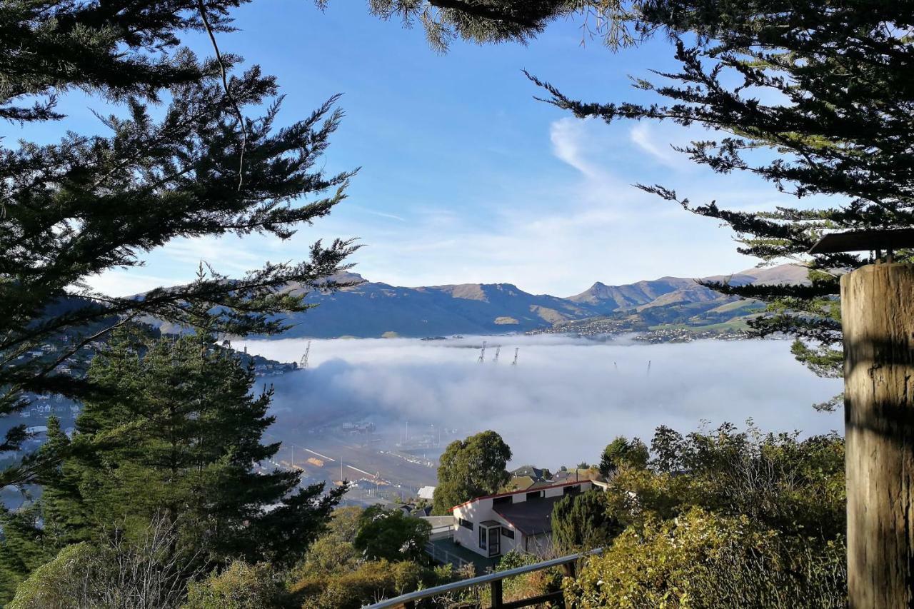 Отель Sea Views In Luxury At Lyttelton Boatique House - 14 Km From Christchurch Экстерьер фото